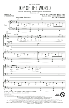 Top of the World von Benj Pasek (Download) 