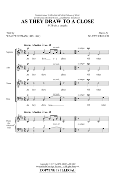 As They Draw To A Close von Shawn Crouch (Download) 
