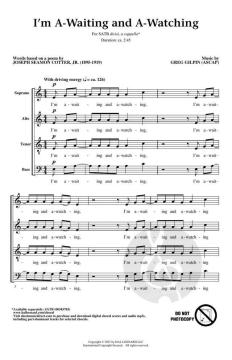 I'm A-Waiting and A-Watching von Greg Gilpin (Download) 
