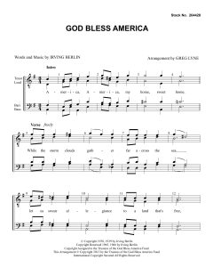 God Bless America von Irving Berlin (Download) 