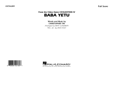 Baba Yetu von Christopher Tin (Download) 