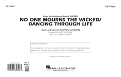 No One Mourns the Wicked - Dancing Through Life von Stephen Schwartz (Download) 