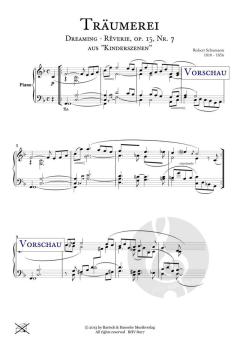 Träumerei op. 15, Nr. 7 von Robert Schumann 
