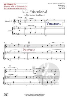 s' is Feierabend 