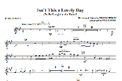 Isn't This A Lovely Day von Irving Berlin (Download) 