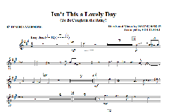 Isn't This A Lovely Day von Irving Berlin (Download) 