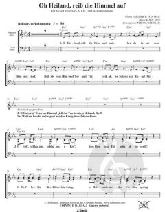 O Heiland reiß die Himmel auf von Niko Schlenker (Download) 