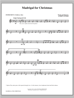 Madrigal For Christmas von Audrey Snyder (Download) 