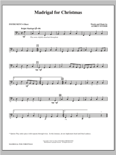 Madrigal For Christmas von Audrey Snyder (Download) 