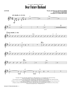 Dear Future Husband von Meghan Trainor (Download) 
