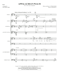 Appalachian Psalm von Tom Lough (Download) 