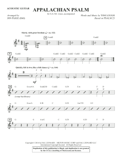 Appalachian Psalm von Tom Lough (Download) 