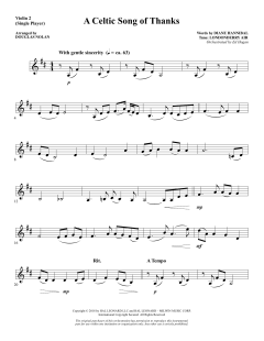 A Celtic Song of Thanks (Download) 