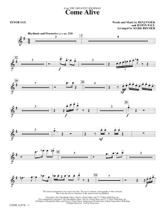Come Alive von Benj Pasek (Download) 