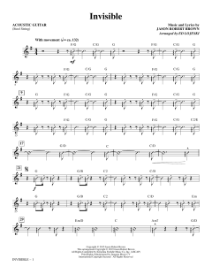 Invisible von Jason Robert Brown (Download) 