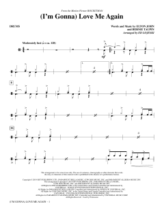(I'm Gonna) Love Me Again von Bernie Taupin (Download) 