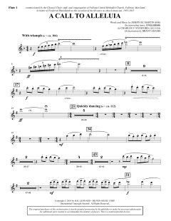A Call to Alleluia von Joseph M. Martin (Download) 