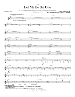 Let Me Be The One von Jack Zaino (Download) 