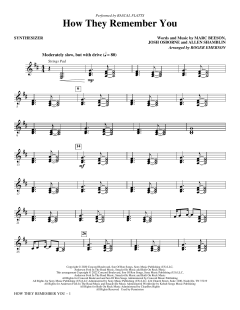 How They Remember You von Rascal Flatts (Download) 