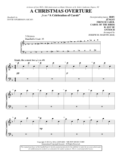A Celebration of Carols von Joseph M. Martin (Download) 