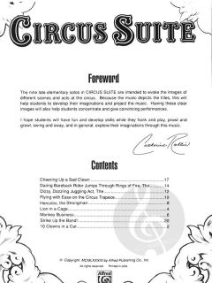 Circus Suite von Catherine Rollin 