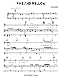 Fine And Mellow von Billie Holiday (Download) 
