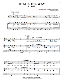That's The Way (I Like It) von Richard Finch (Download) 