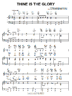 Thine Is The Glory von Edmund Louis Budry (Download) 