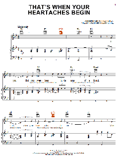 That's When Your Heartaches Begin von Elvis Presley (Download) 