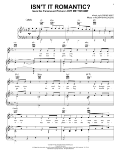 Isn't It Romantic? von Lorenz Hart (Download) 
