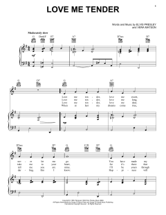 Love Me Tender von Elvis Presley (Download) 