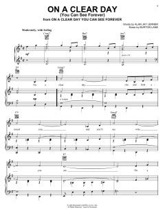 On A Clear Day (You Can See Forever) von Frank Sinatra (Download) 