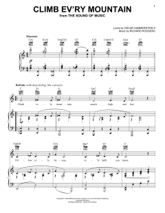 Climb Ev'ry Mountain von Rodgers & Hammerstein (Download) 