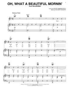 Oh, What A Beautiful Mornin' von Rodgers & Hammerstein (Download) 