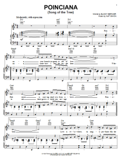 Poinciana (Song Of The Tree) von Buddy Bernier (Download) 