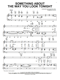 Something About The Way You Look Tonight von Elton John (Download) 
