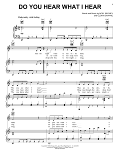 Do You Hear What I Hear von Gloria Shayne (Download) 