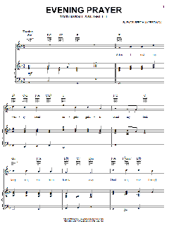 Evening Prayer von Engelbert Humperdinck (Download) 