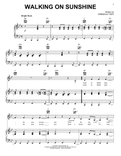 Walking On Sunshine von Katrina & The Waves (Download) 