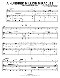A Hundred Million Miracles von Rodgers & Hammerstein (Download) 