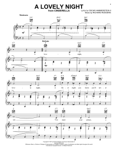 A Lovely Night von Rodgers & Hammerstein (Download) 