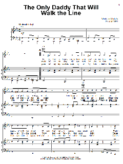 The Only Daddy That Will Walk The Line von Waylon Jennings (Download) 