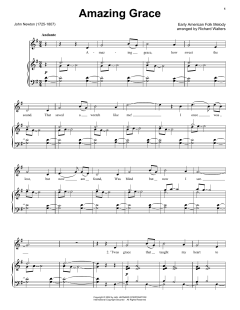 Amazing Grace von John Newton (Download) 