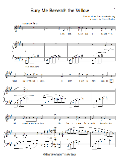 Bury Me Beneath The Willow von Traditional (Download) 