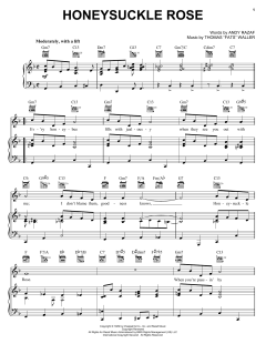 Honeysuckle Rose von Django Reinhardt (Download) 