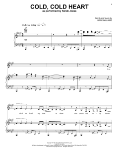 Cold, Cold Heart von Norah Jones (Download) 