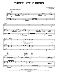 Three Little Birds von Bob Marley (Download) 