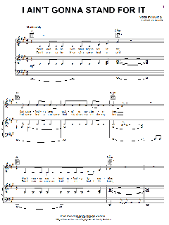 I Ain't Gonna Stand For It von Stevie Wonder (Download) 