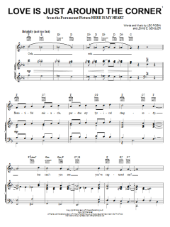 Love Is Just Around The Corner von Bing Crosby (Download) 