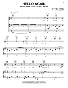 Hello Again von Neil Diamond (Download) 